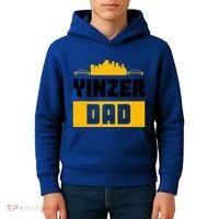 Pittsburgh Yinzer Dad Steel City 412 Home Kids Hoodie thumb 4