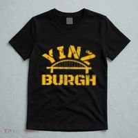 Pittsburgh Yinz Funny Bridge Pennsylvania 412 Steel City T-Shirt thumb 5