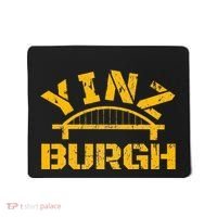 Pittsburgh Yinz Funny Bridge Pennsylvania 412 Steel City Mousepad thumb 0
