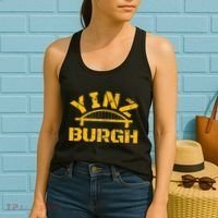 Pittsburgh Yinz Funny Bridge Pennsylvania 412 Steel City Women's Tank Top thumb 2