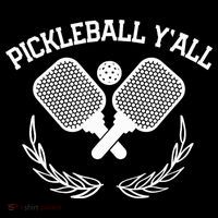 PICKLEBALL Y'ALL FUNNY Kids Sweatshirt thumb 2