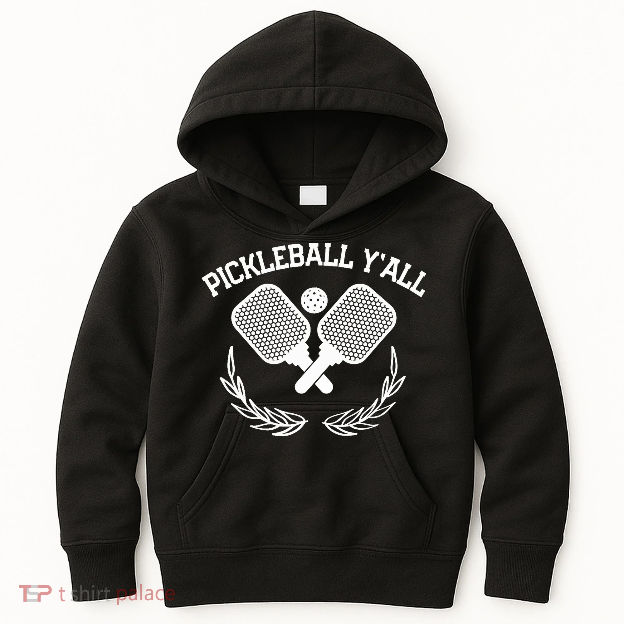 PICKLEBALL Y'ALL FUNNY Kids Hoodie