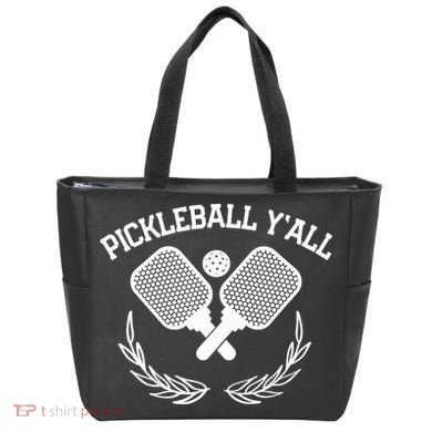 PICKLEBALL Y'ALL FUNNY Tote Bag