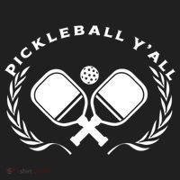 PICKLEBALL Y'ALL Funny Paddle Ball Pickle Meme Beanie thumb 2