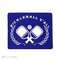 PICKLEBALL Y'ALL Funny Paddle Ball Pickle Meme Mousepad thumb 0