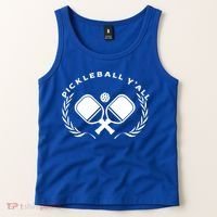 PICKLEBALL Y'ALL Funny Paddle Ball Pickle Meme Tank Top thumb 2