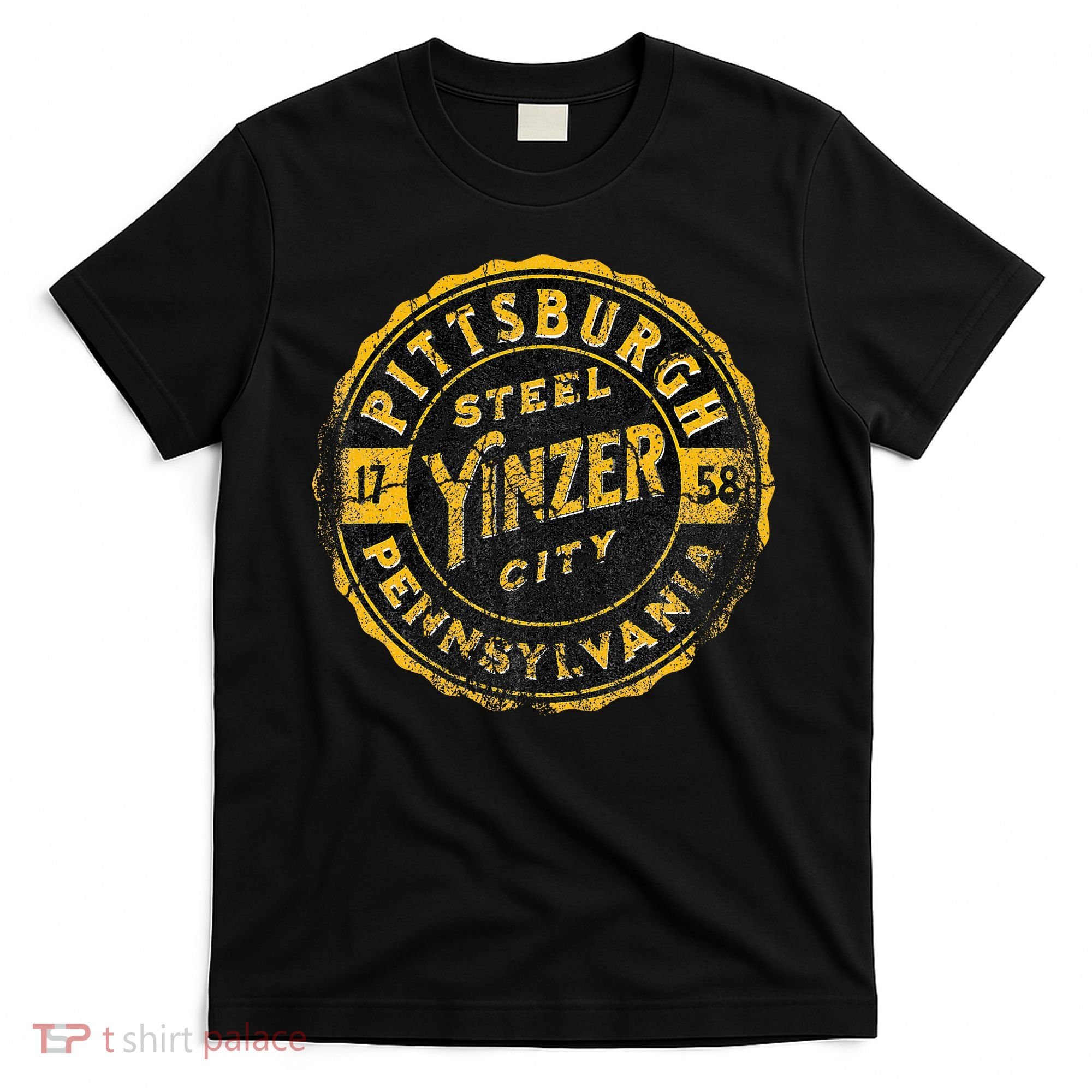 Pittsburgh Yinz Funny Yinzer Steel City 412 Pennsylvania T-Shirt