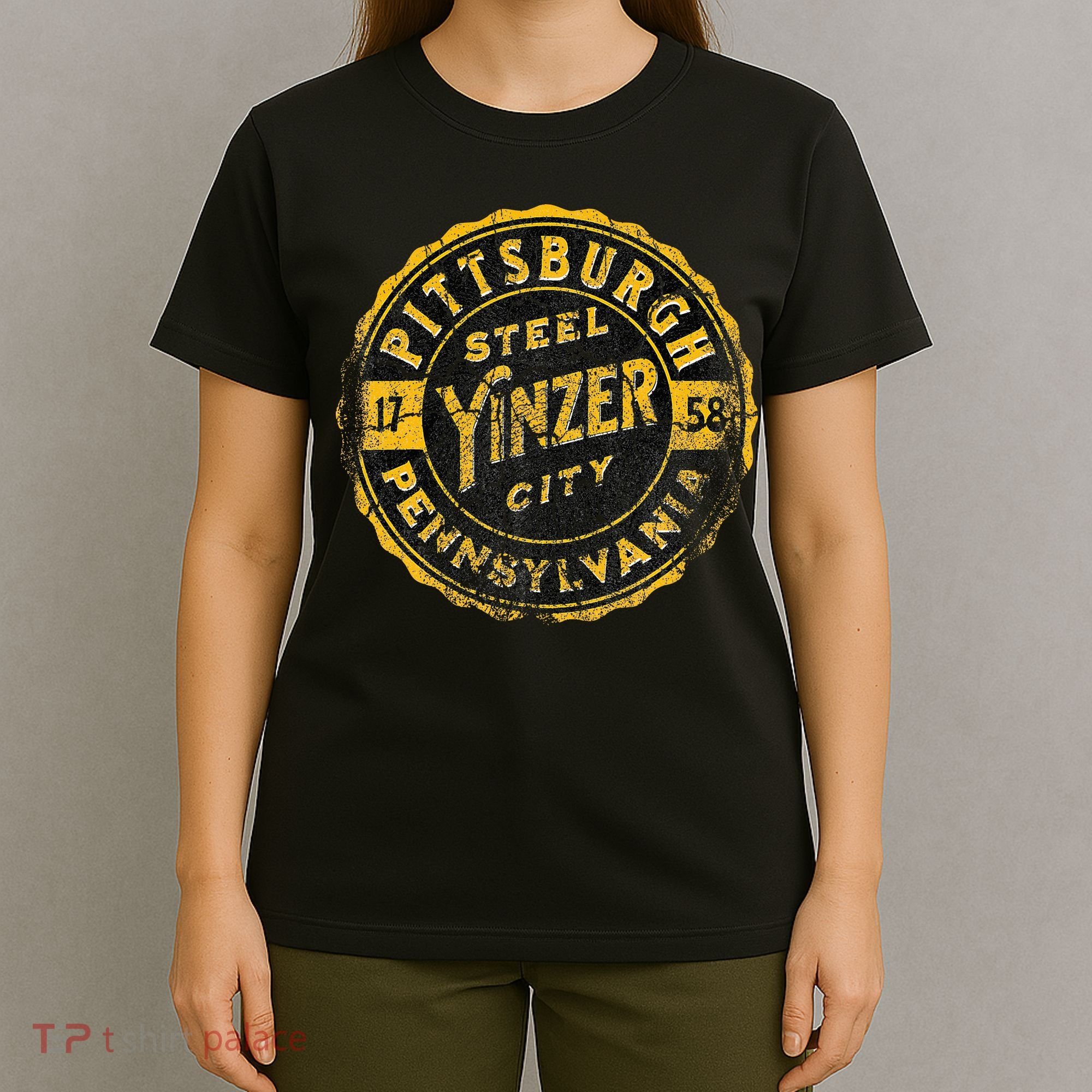 Pittsburgh Yinz Funny Yinzer Steel City 412 Pennsylvania T-Shirt