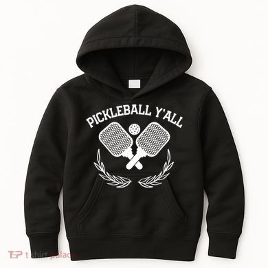 PICKLEBALL Y'ALL FUNNY Kids Hoodie