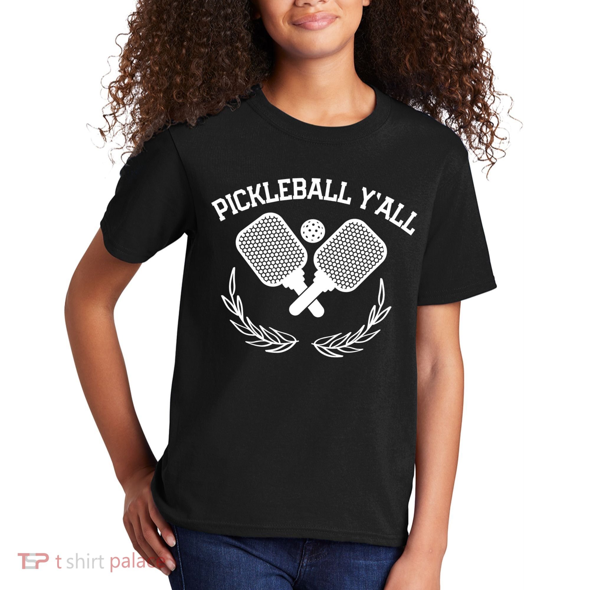 PICKLEBALL Y'ALL FUNNY Kids T-Shirt