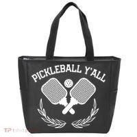 PICKLEBALL Y'ALL FUNNY Tote Bag thumb 0