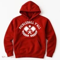 Pickleball Y'all Funny Hoodie thumb 0