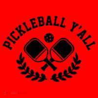 Pickleball Y'all Funny Santa Hat thumb 1