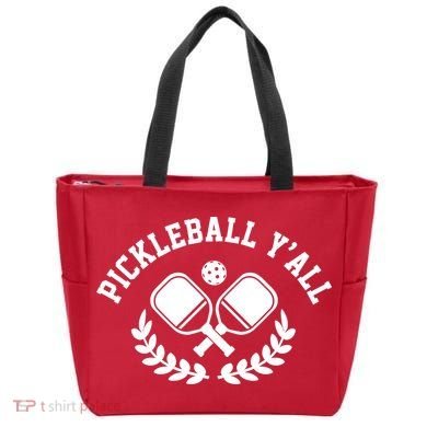 Pickleball Y'all Funny Tote Bag