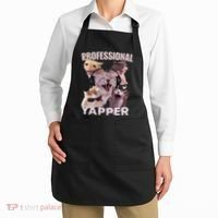 Professional Yapper Funny Cat Meme Goofy Ahh Ironic Cat Apron thumb 2