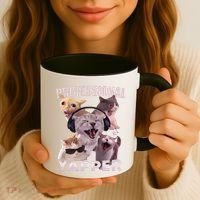 Professional Yapper Funny Cat Meme Goofy Ahh Ironic Cat Coffee Mug thumb 3