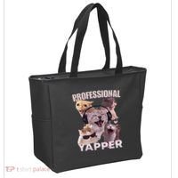 Professional Yapper Funny Cat Meme Goofy Ahh Ironic Cat Tote Bag thumb 2