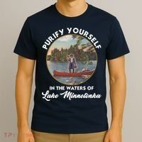 Purify Yourself In The Waters Of Lake Minnetonka Vintage T-Shirt thumb 3