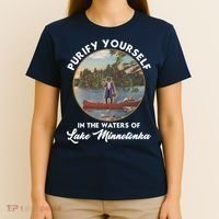Purify Yourself In The Waters Of Lake Minnetonka Vintage T-Shirt thumb 4