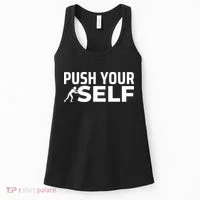Push Yourself Motivational Women's Tank Top thumb 0