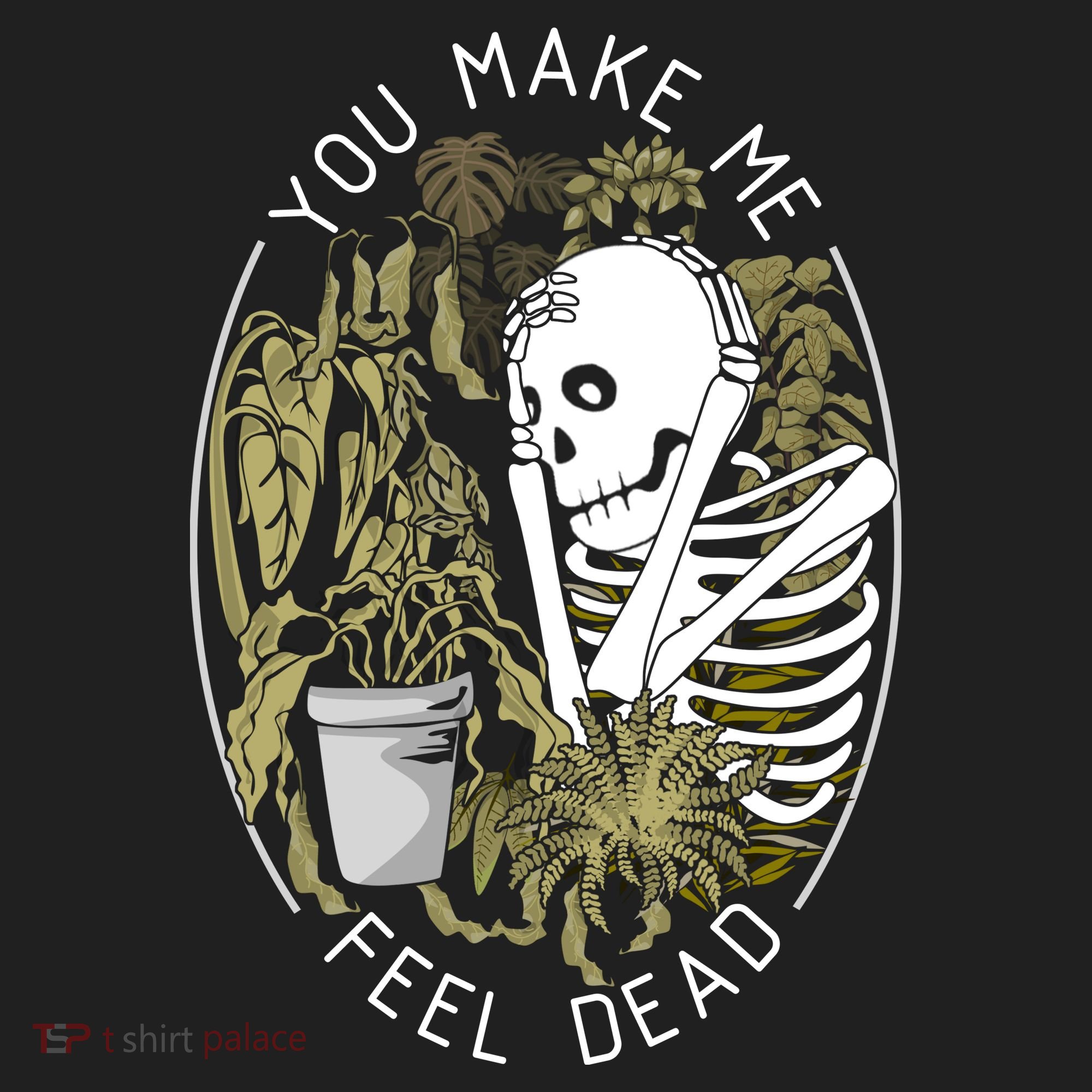 Plant You Make Me Feel Dead Beanie