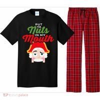 Put Your Nuts In My Mouth Kinky Nutcracker Christmas Pajama Set thumb 0