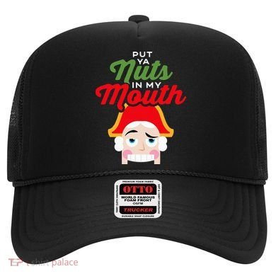 Put Your Nuts In My Mouth Kinky Nutcracker Christmas Hat