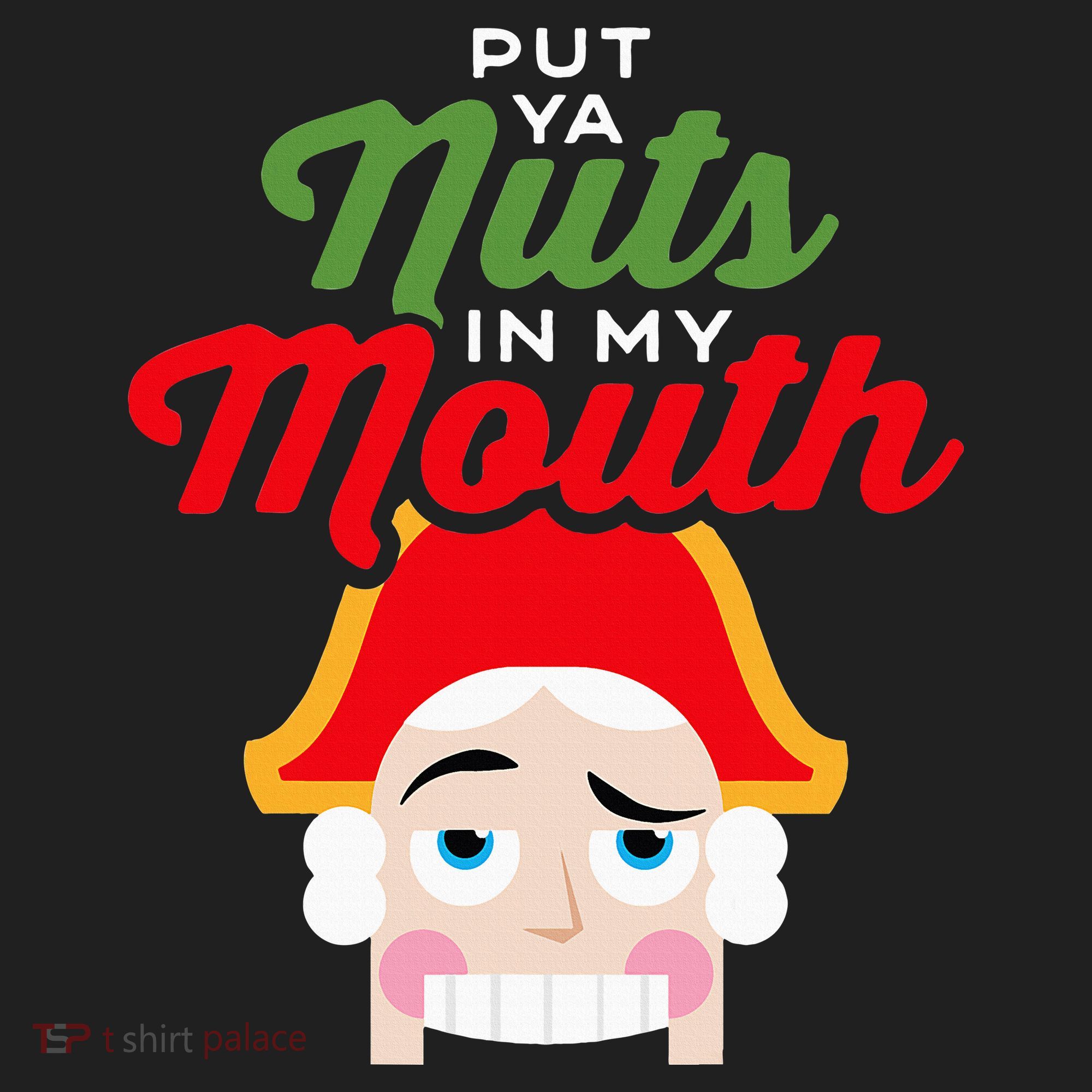 Put Your Nuts In My Mouth Kinky Nutcracker Christmas Hat