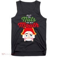Put Your Nuts In My Mouth Kinky Nutcracker Christmas Tank Top thumb 0