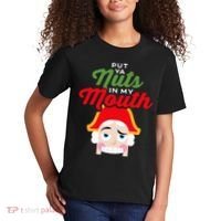 Put Your Nuts In My Mouth Kinky Nutcracker Christmas Kids T-Shirt thumb 2