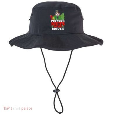 Put Your Nuts In My Mouth Nutcracker T Christmas Bucket Hat
