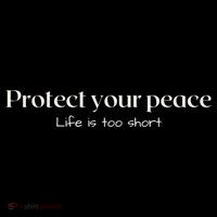 Protect your peace Pullover Hoodie Mousepad thumb 1