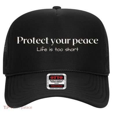 Protect your peace Pullover Hoodie Hat