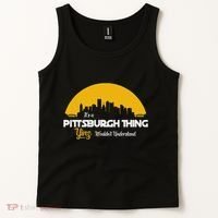 Pittsburgh Yinzer Pittsburghese Its A Pittsburgh Thing Yinz Tank Top thumb 2