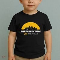 Pittsburgh Yinzer Pittsburghese Its A Pittsburgh Thing Yinz Toddler T-Shirt thumb 2