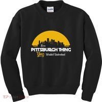 Pittsburgh Yinzer Pittsburghese Its A Pittsburgh Thing Yinz Kids Sweatshirt thumb 0