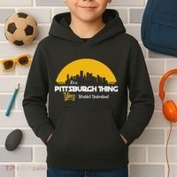 Pittsburgh Yinzer Pittsburghese Its A Pittsburgh Thing Yinz Kids Hoodie thumb 2