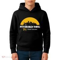 Pittsburgh Yinzer Pittsburghese Its A Pittsburgh Thing Yinz Kids Hoodie thumb 4