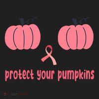 Protect Your Pumpkins Breast Cancer Awareness Women's Sweatshirt thumb 2