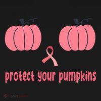 Protect Your Pumpkins Breast Cancer Awareness Coaster thumb 2