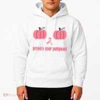Protect Your Pumpkins Breast Cancer Awareness Hoodie thumb 2
