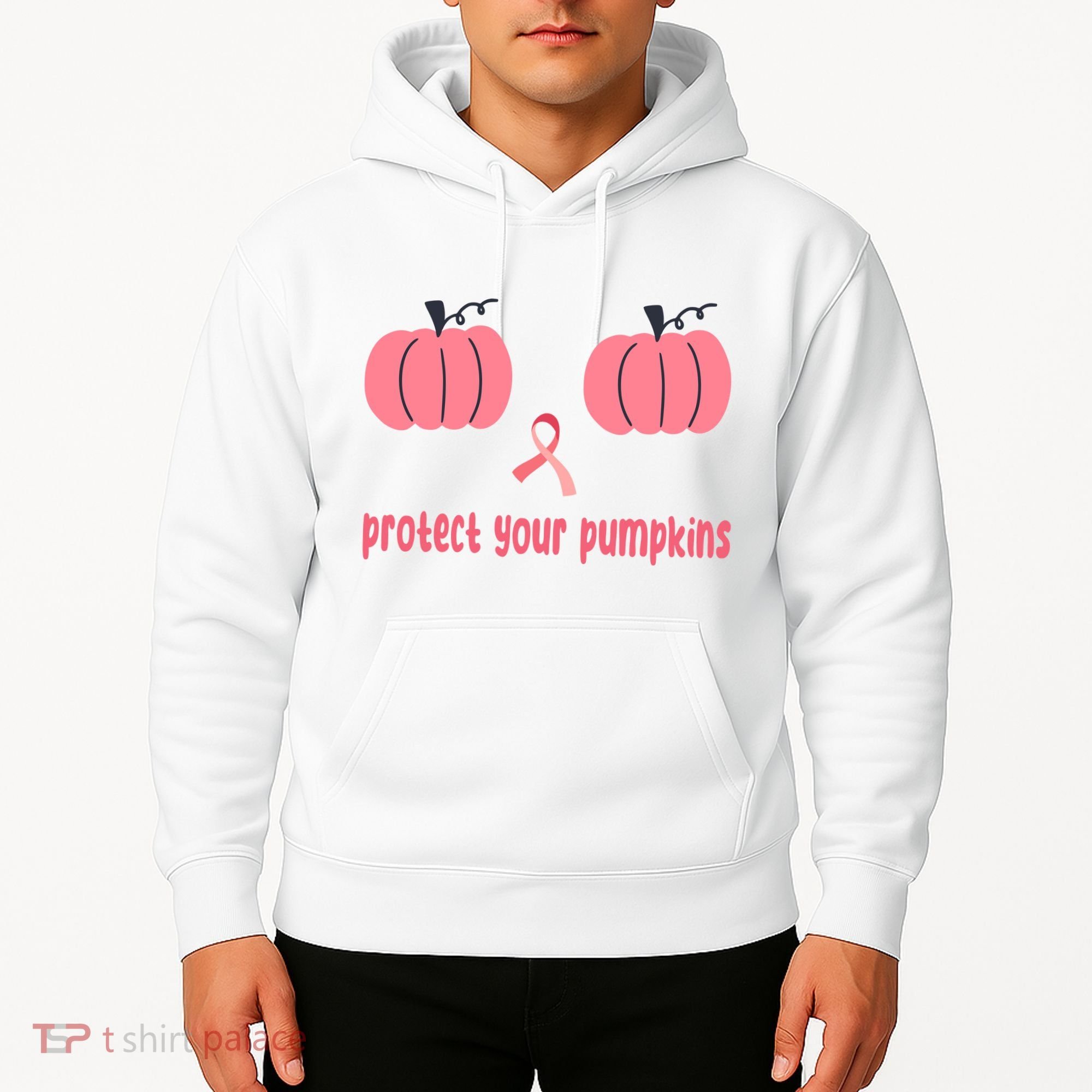 Protect Your Pumpkins Breast Cancer Awareness Hoodie