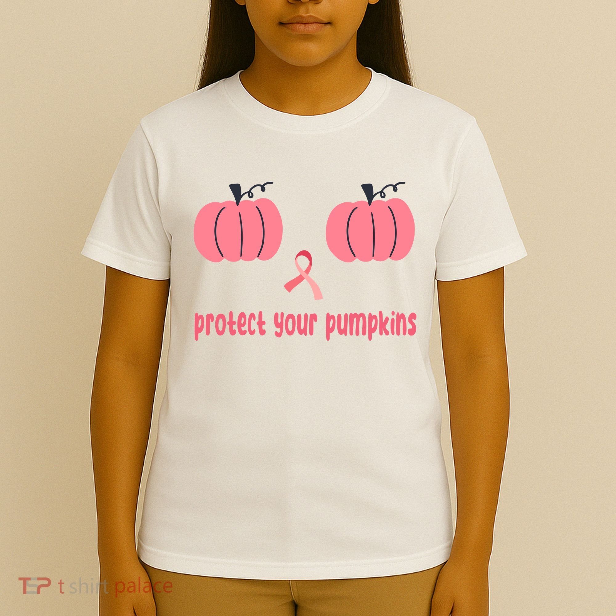Protect Your Pumpkins Breast Cancer Awareness T-Shirt