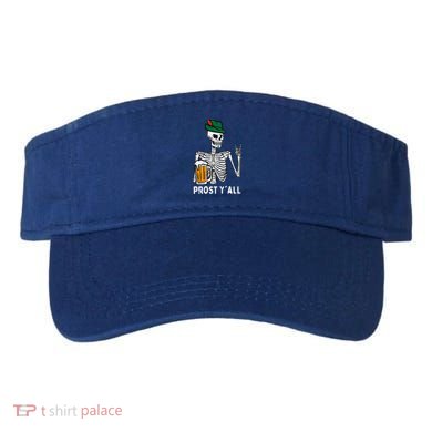 Prost YAll Skeleton Rocker Bavarian Rock Oktoberfest Visor