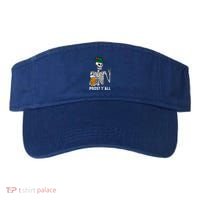 Prost YAll Skeleton Rocker Bavarian Rock Oktoberfest Visor thumb 0