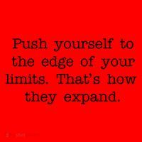 Push Yourself To The Edge Of Your Limits, That's How They Expand Santa Hat thumb 1