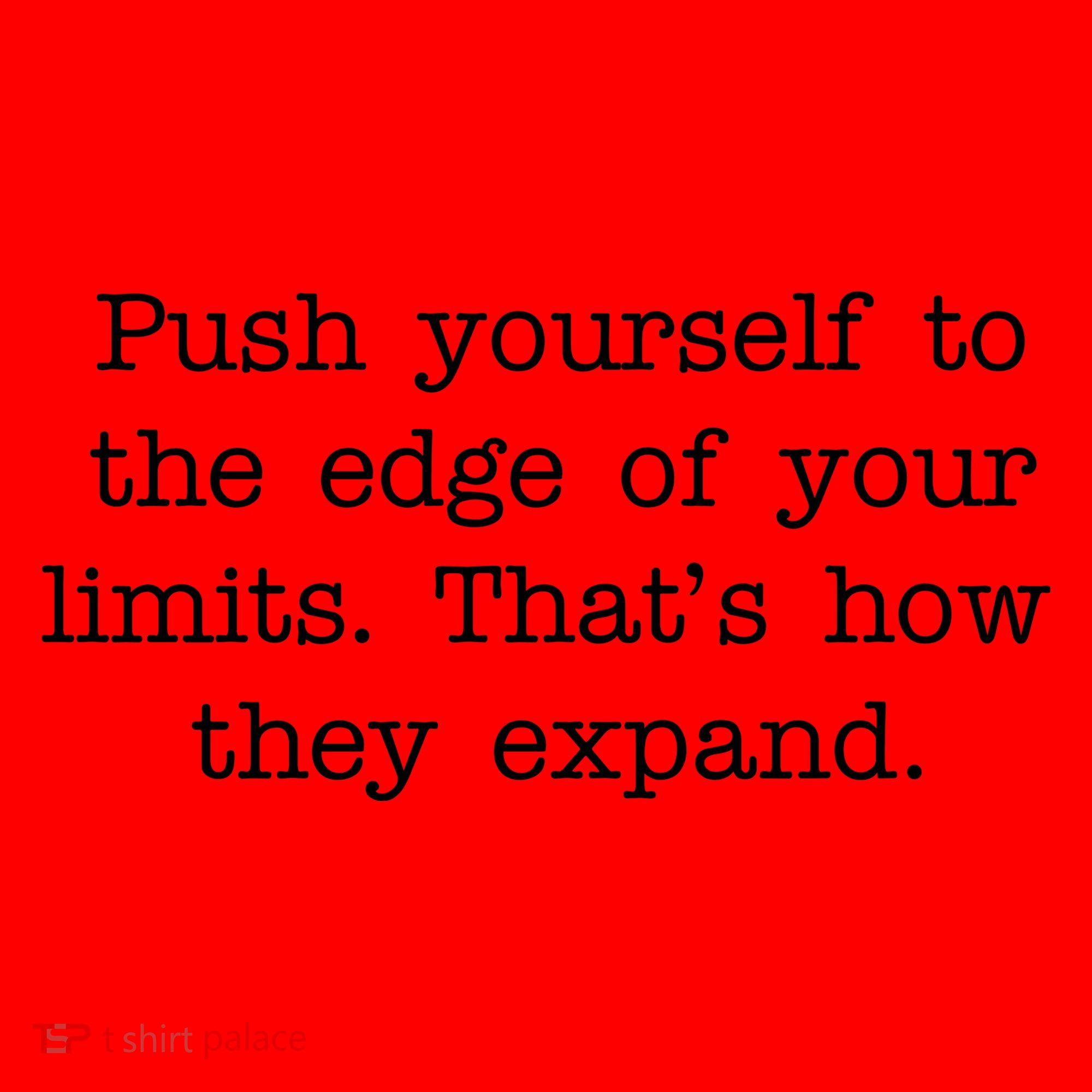 Push Yourself To The Edge Of Your Limits, That's How They Expand Santa Hat