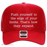 Push Yourself To The Edge Of Your Limits, That's How They Expand Hat thumb 0