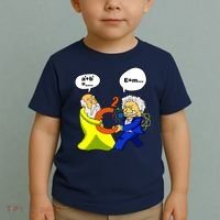 Pythagoras vs Einstein Funny Math Science Toddler T-Shirt thumb 2