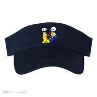 Pythagoras vs Einstein Funny Math Science Visor thumb 0